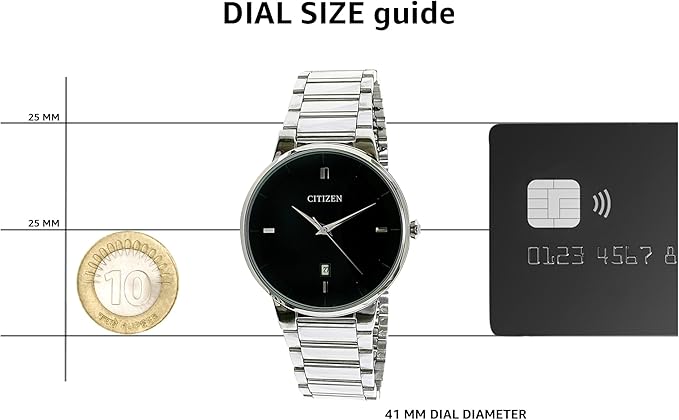 Men's Classic Quartz Watch - Stainless Steel