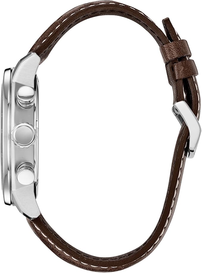 Men's Eco-Drive Weekender Brycen Chronograph Watch - Stainless Steel